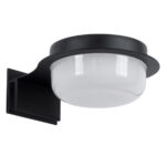 GLOBOSTAR® KIARA 60400 Μοντέρνο Φωτιστικό Τοίχου - Απλίκα Καθρέπτη Μπάνιου LED 5W 560lm 120° AC 220-240V IP44 Φυσικό Λευκό 4500K - Lumileds SMD Chip & TÜV SÜD Driver - Μαύρο Ματ & Λευκό - Μ10 x Π13 x Υ3cm - 3 Χρόνια Εγγύηση - Image 4