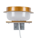 GLOBOSTAR® KIARA 60403 Μοντέρνο Φωτιστικό Τοίχου - Απλίκα Καθρέπτη Μπάνιου LED 5W 560lm 120° AC 220-240V IP44 Φυσικό Λευκό 4500K - Lumileds SMD Chip & TÜV SÜD Driver - Χάλκινο & Λευκό - Μ10 x Π13 x Υ3cm - 3 Χρόνια Εγγύηση - Image 5
