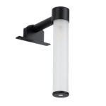 GLOBOSTAR® ELSA 60404 Μοντέρνο Φωτιστικό Τοίχου - Απλίκα Καθρέπτη Μπάνιου με Ντουί 1 x G9 AC 220-240V IP44 - Μαύρο Ματ & Λευκό - Μ3.5 x Π13.5 x Υ20cm - Image 3