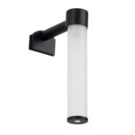 GLOBOSTAR® ELSA 60404 Μοντέρνο Φωτιστικό Τοίχου - Απλίκα Καθρέπτη Μπάνιου με Ντουί 1 x G9 AC 220-240V IP44 - Μαύρο Ματ & Λευκό - Μ3.5 x Π13.5 x Υ20cm - Image 4