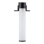 GLOBOSTAR® ELSA 60404 Μοντέρνο Φωτιστικό Τοίχου - Απλίκα Καθρέπτη Μπάνιου με Ντουί 1 x G9 AC 220-240V IP44 - Μαύρο Ματ & Λευκό - Μ3.5 x Π13.5 x Υ20cm - Image 6
