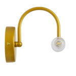 GLOBOSTAR® PAOLA 60417 Μοντέρνο Φωτιστικό Τοίχου - Απλίκα Καθρέπτη Μπάνιου με Ντουί 2 x G9 AC 220-240V IP44 - Χρυσό Βούρτσας & Λευκό - Μ31 x Π16 x Υ15cm - Image 6