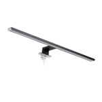 GLOBOSTAR® NINA 60420 Μοντέρνο Φωτιστικό Τοίχου - Απλίκα Καθρέπτη Μπάνιου LED 12W 1400lm 120° AC 220-240V IP44 Φυσικό Λευκό 4500K - Lumileds SMD Chip & TÜV SÜD Driver - Μαύρο Ματ - Μ60 x Π10.5 x Υ4cm - 3 Χρόνια Εγγύηση - Image 5