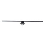 GLOBOSTAR® NINA 60420 Μοντέρνο Φωτιστικό Τοίχου - Απλίκα Καθρέπτη Μπάνιου LED 12W 1400lm 120° AC 220-240V IP44 Φυσικό Λευκό 4500K - Lumileds SMD Chip & TÜV SÜD Driver - Μαύρο Ματ - Μ60 x Π10.5 x Υ4cm - 3 Χρόνια Εγγύηση - Image 6