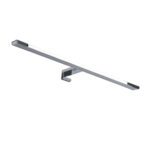 GLOBOSTAR® NINA 60422 Μοντέρνο Φωτιστικό Τοίχου - Απλίκα Καθρέπτη Μπάνιου LED 12W 1400lm 120° AC 220-240V IP44 Φυσικό Λευκό 4500K - Lumileds SMD Chip & TÜV SÜD Driver - Νίκελ Χρώμιο - Μ60 x Π10.5 x Υ4cm - 3 Χρόνια Εγγύηση - Image 4