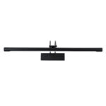 GLOBOSTAR® LAURA 60424 Μοντέρνο Φωτιστικό Τοίχου - Απλίκα Καθρέπτη Μπάνιου LED 12W 1400lm 120° AC 220-240V IP44 Φυσικό Λευκό 4500K - Lumileds SMD Chip & TÜV SÜD Driver - Μαύρο Ματ - Μ60 x Π27 x Υ13cm - 3 Χρόνια Εγγύηση - Image 5