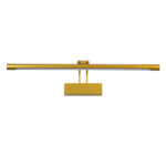 GLOBOSTAR® LAURA 60425 Μοντέρνο Φωτιστικό Τοίχου - Απλίκα Καθρέπτη Μπάνιου LED 12W 1400lm 120° AC 220-240V IP44 Φυσικό Λευκό 4500K - Lumileds SMD Chip & TÜV SÜD Driver - Χρυσό Βούρτσας - Μ60 x Π27 x Υ13cm - 3 Χρόνια Εγγύηση - Image 4