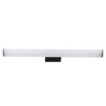 GLOBOSTAR® MABEL 60428 Μοντέρνο Φωτιστικό Τοίχου - Απλίκα Καθρέπτη Μπάνιου LED 12W 1400lm 240° AC 220-240V IP44 Φυσικό Λευκό 4500K - Lumileds SMD Chip & TÜV SÜD Driver - Μαύρο Ματ & Λευκό - Μ60 x Π10 x Υ5cm - 3 Χρόνια Εγγύηση - Image 4