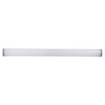 GLOBOSTAR® MABEL 60428 Μοντέρνο Φωτιστικό Τοίχου - Απλίκα Καθρέπτη Μπάνιου LED 12W 1400lm 240° AC 220-240V IP44 Φυσικό Λευκό 4500K - Lumileds SMD Chip & TÜV SÜD Driver - Μαύρο Ματ & Λευκό - Μ60 x Π10 x Υ5cm - 3 Χρόνια Εγγύηση - Image 5