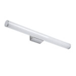 GLOBOSTAR® MABEL 60430 Μοντέρνο Φωτιστικό Τοίχου - Απλίκα Καθρέπτη Μπάνιου LED 12W 1400lm 240° AC 220-240V IP44 Φυσικό Λευκό 4500K - Lumileds SMD Chip & TÜV SÜD Driver - Νίκελ Χρώμιο - Μ60 x Π10 x Υ5cm - 3 Χρόνια Εγγύηση - Image 3