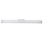 GLOBOSTAR® MABEL 60430 Μοντέρνο Φωτιστικό Τοίχου - Απλίκα Καθρέπτη Μπάνιου LED 12W 1400lm 240° AC 220-240V IP44 Φυσικό Λευκό 4500K - Lumileds SMD Chip & TÜV SÜD Driver - Νίκελ Χρώμιο - Μ60 x Π10 x Υ5cm - 3 Χρόνια Εγγύηση - Image 6