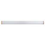 GLOBOSTAR® MABEL 60431 Μοντέρνο Φωτιστικό Τοίχου - Απλίκα Καθρέπτη Μπάνιου LED 12W 1400lm 270° AC 220-240V IP44 Φυσικό Λευκό 4500K - Lumileds SMD Chip & TÜV SÜD Driver - Χάλκινο - Μ60 x Π10 x Υ5cm - 3 Χρόνια Εγγύηση - Image 5