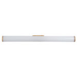 GLOBOSTAR® MABEL 60431 Μοντέρνο Φωτιστικό Τοίχου - Απλίκα Καθρέπτη Μπάνιου LED 12W 1400lm 270° AC 220-240V IP44 Φυσικό Λευκό 4500K - Lumileds SMD Chip & TÜV SÜD Driver - Χάλκινο - Μ60 x Π10 x Υ5cm - 3 Χρόνια Εγγύηση - Image 6