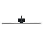 GLOBOSTAR® MIRA 60432 Μοντέρνο Φωτιστικό Τοίχου - Απλίκα Καθρέπτη Μπάνιου LED 12W 1400lm 120° AC 220-240V IP44 Φυσικό Λευκό 4500K - Lumileds SMD Chip & TÜV SÜD Driver - Μαύρο Ματ - Μ60 x Π20 x Υ13cm - 3 Χρόνια Εγγύηση - Image 5