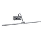 GLOBOSTAR® MIRA 60434 Μοντέρνο Φωτιστικό Τοίχου - Απλίκα Καθρέπτη Μπάνιου LED 12W 1400lm 120° AC 220-240V IP44 Φυσικό Λευκό 4500K - Lumileds SMD Chip & TÜV SÜD Driver - Νίκελ Χρώμιο - Μ60 x Π20 x Υ13cm - 3 Χρόνια Εγγύηση - Image 3