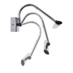GLOBOSTAR® MIRA 60434 Μοντέρνο Φωτιστικό Τοίχου - Απλίκα Καθρέπτη Μπάνιου LED 12W 1400lm 120° AC 220-240V IP44 Φυσικό Λευκό 4500K - Lumileds SMD Chip & TÜV SÜD Driver - Νίκελ Χρώμιο - Μ60 x Π20 x Υ13cm - 3 Χρόνια Εγγύηση - Image 6