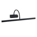 GLOBOSTAR® TROIS 60436 Μοντέρνο Φωτιστικό Τοίχου - Απλίκα Καθρέπτη Μπάνιου LED 12W 1400lm 120° AC 220-240V IP44 Φυσικό Λευκό 4500K - Lumileds SMD Chip & TÜV SÜD Driver - Μαύρο Ματ - Μ60 x Π24 x Υ18cm - 3 Χρόνια Εγγύηση - Image 3