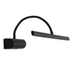 GLOBOSTAR® TROIS 60436 Μοντέρνο Φωτιστικό Τοίχου - Απλίκα Καθρέπτη Μπάνιου LED 12W 1400lm 120° AC 220-240V IP44 Φυσικό Λευκό 4500K - Lumileds SMD Chip & TÜV SÜD Driver - Μαύρο Ματ - Μ60 x Π24 x Υ18cm - 3 Χρόνια Εγγύηση - Image 4