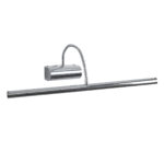 GLOBOSTAR® TROIS 60438 Μοντέρνο Φωτιστικό Τοίχου - Απλίκα Καθρέπτη Μπάνιου LED 12W 1400lm 120° AC 220-240V IP44 Φυσικό Λευκό 4500K - Lumileds SMD Chip & TÜV SÜD Driver - Νίκελ Χρώμιο - Μ60 x Π24 x Υ18cm - 3 Χρόνια Εγγύηση - Image 3