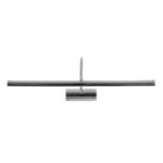 GLOBOSTAR® TROIS 60438 Μοντέρνο Φωτιστικό Τοίχου - Απλίκα Καθρέπτη Μπάνιου LED 12W 1400lm 120° AC 220-240V IP44 Φυσικό Λευκό 4500K - Lumileds SMD Chip & TÜV SÜD Driver - Νίκελ Χρώμιο - Μ60 x Π24 x Υ18cm - 3 Χρόνια Εγγύηση - Image 5