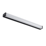 GLOBOSTAR® RENATA 60440 Μοντέρνο Φωτιστικό Τοίχου - Απλίκα Καθρέπτη Μπάνιου LED 12W 1400lm 180° AC 220-240V IP44 Φυσικό Λευκό 4500K - Lumileds SMD Chip & TÜV SÜD Driver - Μαύρο Ματ - Μ60 x Π4 x Υ5.5cm - 3 Χρόνια Εγγύηση - Image 3