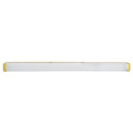 GLOBOSTAR® RENATA 60441 Μοντέρνο Φωτιστικό Τοίχου - Απλίκα Καθρέπτη Μπάνιου LED 12W 1400lm 210° AC 220-240V IP44 Φυσικό Λευκό 4500K - Lumileds SMD Chip & TÜV SÜD Driver - Χρυσό - Μ60 x Π4 x Υ5.5cm - 3 Χρόνια Εγγύηση - Image 6