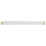 GLOBOSTAR® RENATA 60443 Μοντέρνο Φωτιστικό Τοίχου - Απλίκα Καθρέπτη Μπάνιου LED 12W 1400lm 210° AC 220-240V IP44 Φυσικό Λευκό 4500K - Lumileds SMD Chip & TÜV SÜD Driver - Χρυσό Βούρτσας - Μ60 x Π4 x Υ5.5cm - 3 Χρόνια Εγγύηση - Image 6
