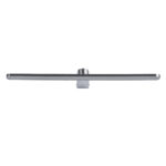 GLOBOSTAR® MEGAN 60449 Μοντέρνο Φωτιστικό Τοίχου - Απλίκα Καθρέπτη Μπάνιου LED 12W 1400lm 120° AC 220-240V IP44 Φυσικό Λευκό 4500K - Lumileds SMD Chip & TÜV SÜD Driver - Νίκελ Χρώμιο - Μ60 x Π12 x Υ4cm - 3 Χρόνια Εγγύηση - Image 4