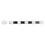 GLOBOSTAR® BELLA 60453 Μοντέρνο Φωτιστικό Τοίχου - Απλίκα Καθρέπτη Μπάνιου LED 18W 2052lm 300° AC 220-240V IP44 Φυσικό Λευκό 4500K - Bridgelux COB Chip & TÜV SÜD Driver - Ασημί & Λευκό - Μ70 x Π11 x Υ6cm - 3 Χρόνια Εγγύηση - Image 5