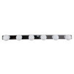 GLOBOSTAR® BELLA 60453 Μοντέρνο Φωτιστικό Τοίχου - Απλίκα Καθρέπτη Μπάνιου LED 18W 2052lm 300° AC 220-240V IP44 Φυσικό Λευκό 4500K - Bridgelux COB Chip & TÜV SÜD Driver - Ασημί & Λευκό - Μ70 x Π11 x Υ6cm - 3 Χρόνια Εγγύηση - Image 6