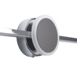 GLOBOSTAR® OPAL 60455 Μοντέρνο Φωτιστικό Τοίχου - Απλίκα Καθρέπτη Μπάνιου LED 14W 1600lm 180° AC 220-240V IP44 Φυσικό Λευκό 4500K - Lumileds SMD Chip & TÜV SÜD Driver - Νίκελ Χρώμιο - Μ60 x Π6 x Υ10cm - 3 Χρόνια Εγγύηση - Image 6