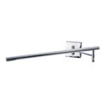 GLOBOSTAR® FRIDA 60458 Μοντέρνο Φωτιστικό Τοίχου - Απλίκα Καθρέπτη Μπάνιου LED 12W 1400lm 120° AC 220-240V IP44 Φυσικό Λευκό 4500K - Lumileds SMD Chip & TÜV SÜD Driver - Νίκελ Χρώμιο - Μ51 x Π25 x Υ10cm - 3 Χρόνια Εγγύηση - Image 4