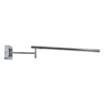 GLOBOSTAR® FRIDA 60458 Μοντέρνο Φωτιστικό Τοίχου - Απλίκα Καθρέπτη Μπάνιου LED 12W 1400lm 120° AC 220-240V IP44 Φυσικό Λευκό 4500K - Lumileds SMD Chip & TÜV SÜD Driver - Νίκελ Χρώμιο - Μ51 x Π25 x Υ10cm - 3 Χρόνια Εγγύηση - Image 6