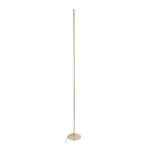 GLOBOSTAR® DALUMA 60472 Μοντέρνο Επιδαπέδιο Φωτιστικό LED 24W 2640lm 200° AC 220-240V IP20 Ρυθμιζόμενο Λευκό CCT με On/Off 2700K/4500K/6000K - Lumileds SMD Chip - Σατινέ Χρυσό Βούρτσας - Μ18 x Π18 x Υ160cm - 3 Χρόνια Εγγύηση - Image 4