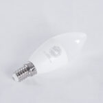 GLOBOSTAR® SMARTME 60488 Λάμπα Κεράκι E14 C37 Smart Home WiFi με Λειτουργία μέσω Tuya APP LED 5.5W 550lm 260° AC 220-240V IP20 Πολύχρωμο RGBW+WW Dimmable - Bridgelux Chip - Μ3.7 x Π3.7 x Υ11cm - 3 Χρόνια Εγγύηση - Image 4