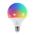 GLOBOSTAR® SMARTME 60491 Λάμπα E27 G95 Smart Home WiFi με Λειτουργία μέσω Tuya APP LED 13W 1300lm 260° AC 220-240V IP20 Πολύχρωμο RGBW+WW Dimmable - Bridgelux Chip - Μ9.5 x Π9.5 x Υ13.5cm - 3 Χρόνια Εγγύηση - Image 2