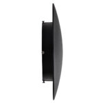 GLOBOSTAR® HELIO-R 60494 Μοντέρνο Φωτιστικό Τοίχου - Απλίκα LED 12W 1440lm 120° AC 220-240V Αδιάβροχο IP65 Φυσικό Λευκό 4500K - Lumileds SMD Chip & TÜV SÜD Driver - Μαύρο Ματ - Μ26 x Π26 x Υ5cm - 5 Χρόνια Εγγύηση - Image 6