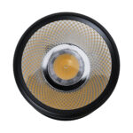 GLOBOSTAR® DETRONIC 60504 Κινούμενο Downlight Σποτ LED 10W 1300lm 24° AC 220-240V IP20 Φυσικό Λευκό 4500K - Bridgelux COB Chip & TÜV SÜD Driver - Μαύρο Ματ - Μ9 x Π9 x Υ16cm - 5 Χρόνια Εγγύηση - Image 3