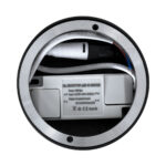 GLOBOSTAR® DETRONIC 60504 Κινούμενο Downlight Σποτ LED 10W 1300lm 24° AC 220-240V IP20 Φυσικό Λευκό 4500K - Bridgelux COB Chip & TÜV SÜD Driver - Μαύρο Ματ - Μ9 x Π9 x Υ16cm - 5 Χρόνια Εγγύηση - Image 6
