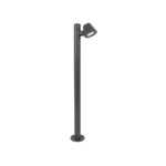 GloboStar® GARDENIA 60507 Φωτιστικό Κήπου - Κολωνάκι Αρχιτεκτονικού Φωτισμού Εξωτερικού Χώρου LED 7W 700lm 60° AC220-240V Αδιάβροχο IP65 - Σώμα Αλουμινίου & Tempered Glass - Μ12 x Π18 x Υ90cm - Θερμό Λευκό 2700K - Γκρι Ανθρακί - Bridgelux Chip - 5 Years Warranty - Image 4