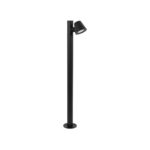 GloboStar® GARDENIA 60508 Φωτιστικό Κήπου - Κολωνάκι Αρχιτεκτονικού Φωτισμού Εξωτερικού Χώρου LED 7W 700lm 60° AC220-240V Αδιάβροχο IP65 - Σώμα Αλουμινίου & Tempered Glass - Μ12 x Π18 x Υ90cm - Θερμό Λευκό 2700K - Μαύρο - Bridgelux Chip - 5 Years Warranty - Image 3
