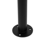 GloboStar® GARDENIA 60508 Φωτιστικό Κήπου - Κολωνάκι Αρχιτεκτονικού Φωτισμού Εξωτερικού Χώρου LED 7W 700lm 60° AC220-240V Αδιάβροχο IP65 - Σώμα Αλουμινίου & Tempered Glass - Μ12 x Π18 x Υ90cm - Θερμό Λευκό 2700K - Μαύρο - Bridgelux Chip - 5 Years Warranty - Image 6