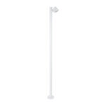 GloboStar® GARDENIA 60509 Φωτιστικό Κήπου - Πάρκου - Πλατείας - Κολωνάκι Αρχιτεκτονικού Φωτισμού Εξωτερικού Χώρου LED 7W 700lm 60° AC220-240V Αδιάβροχο IP65 - Σώμα Αλουμινίου & Tempered Glass - Μ15 x Π18 x Υ180cm - Θερμό Λευκό 2700K - Λευκό - Bridgelux Chip - 5 Years Warranty - Image 3