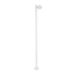 GloboStar® GARDENIA 60509 Φωτιστικό Κήπου - Πάρκου - Πλατείας - Κολωνάκι Αρχιτεκτονικού Φωτισμού Εξωτερικού Χώρου LED 7W 700lm 60° AC220-240V Αδιάβροχο IP65 - Σώμα Αλουμινίου & Tempered Glass - Μ15 x Π18 x Υ180cm - Θερμό Λευκό 2700K - Λευκό - Bridgelux Chip - 5 Years Warranty - Image 5