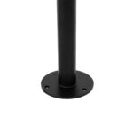 GloboStar® GARDENIA 60511 Φωτιστικό Κήπου - Πάρκου - Πλατείας - Κολωνάκι Αρχιτεκτονικού Φωτισμού Εξωτερικού Χώρου LED 7W 700lm 60° AC220-240V Αδιάβροχο IP65 - Σώμα Αλουμινίου & Tempered Glass - Μ15 x Π18 x Υ180cm - Θερμό Λευκό 2700K - Μαύρο - Bridgelux Chip - 5 Years Warranty - Image 6