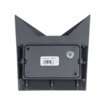 GLOBOSTAR® STEALTH 60519 Μοντέρνο Φωτιστικό Τοίχου - Απλίκα LED 10W 1000lm 60° AC 220-240V Αδιάβροχο IP65 Θερμό Λευκό 2700K - Bridgelux COB Chip & TÜV SÜD Driver - Γκρι Ανθρακί Ματ - Μ17 x Π7.5 x Υ17cm - 5 Χρόνια Εγγύηση - Image 5