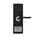 GLOBOSTAR® LINOR 60529 Μοντέρνο Φωτιστικό Τοίχου - Απλίκα LED 10W 1000lm 10° AC 220-240V Αδιάβροχο IP65 Θερμό Λευκό 2700K - Bridgelux COB Chip & TÜV SÜD Driver - Μαύρο Ματ - Μ12.5 x Π6 x Υ4cm - 5 Χρόνια Εγγύηση - Image 5