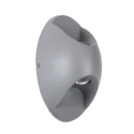 GLOBOSTAR® JEREMY 60531 Μοντέρνο Φωτιστικό Τοίχου - Απλίκα LED 10W 1000lm 60° AC 220-240V Αδιάβροχο IP65 Θερμό Λευκό 2700K - Bridgelux COB Chip & TÜV SÜD Driver - Γκρι Ανθρακί Ματ - Μ16 x Π10 x Υ7cm - 5 Χρόνια Εγγύηση - Image 3