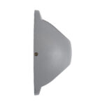 GLOBOSTAR® JEREMY 60531 Μοντέρνο Φωτιστικό Τοίχου - Απλίκα LED 10W 1000lm 60° AC 220-240V Αδιάβροχο IP65 Θερμό Λευκό 2700K - Bridgelux COB Chip & TÜV SÜD Driver - Γκρι Ανθρακί Ματ - Μ16 x Π10 x Υ7cm - 5 Χρόνια Εγγύηση - Image 6