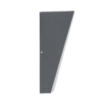 GLOBOSTAR® TRIANDE 60552 Μοντέρνο Φωτιστικό Τοίχου - Απλίκα LED 10W 1150lm 5°/60° AC 220-240V Αδιάβροχο IP65 Θερμό Λευκό 2700K - Bridgelux COB Chip & TÜV SÜD Driver - Γκρι Ανθρακί Ματ - Μ8.5 x Π8.5 x Υ20cm - 5 Χρόνια Εγγύηση - Image 6